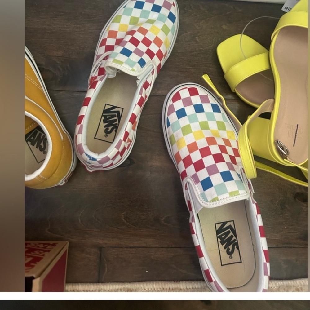 Rainbow vans